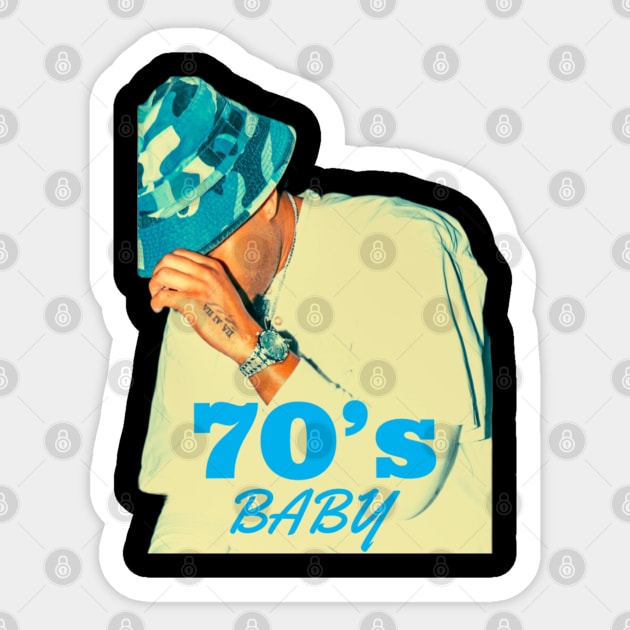 70’a Baby Sticker by Lamar 's Store